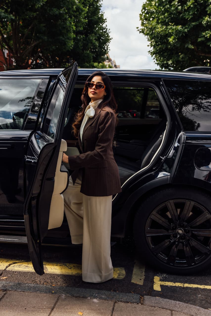 Janhvi Kapoor At Lord In Ralph Lauren