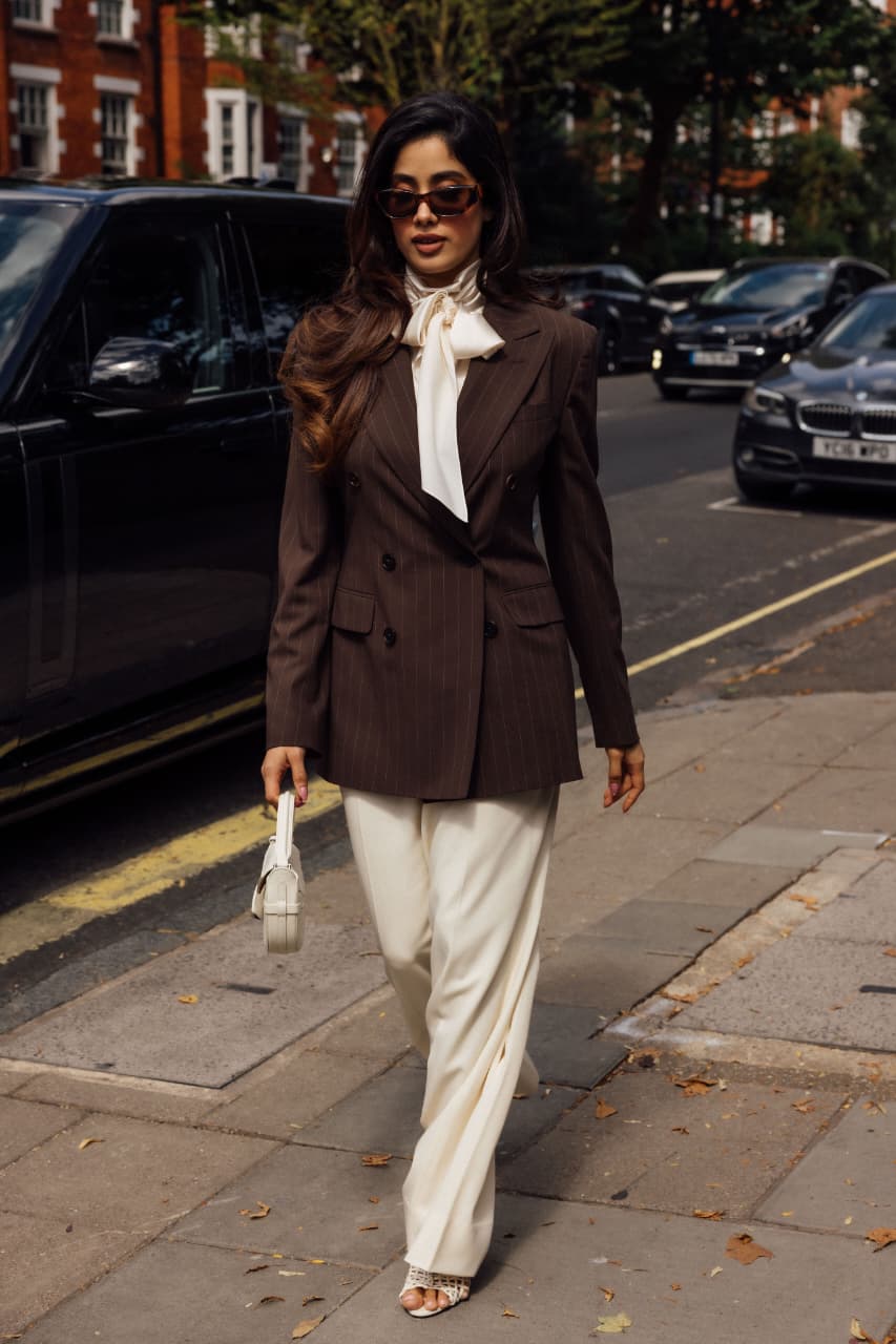 Janhvi Kapoor power dressing