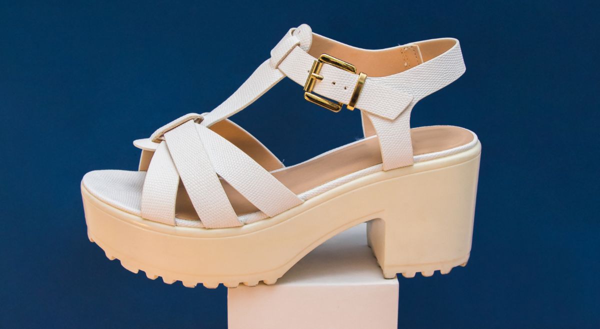 Rubber Platform Wedges
