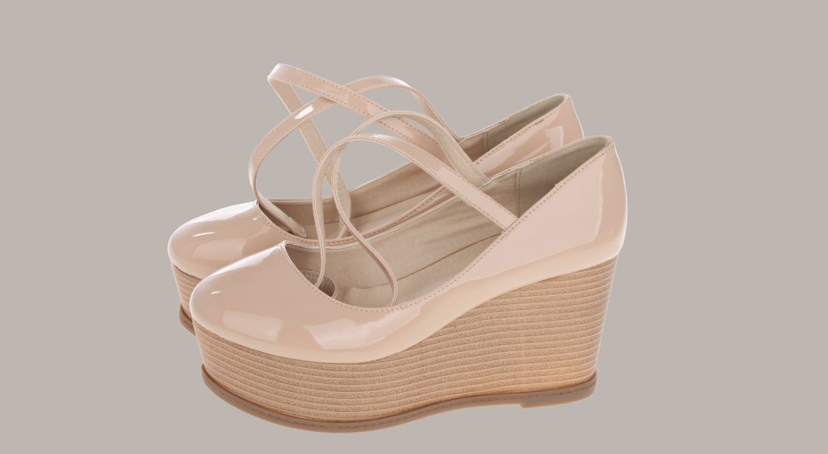 Wedges In Subtle Hues