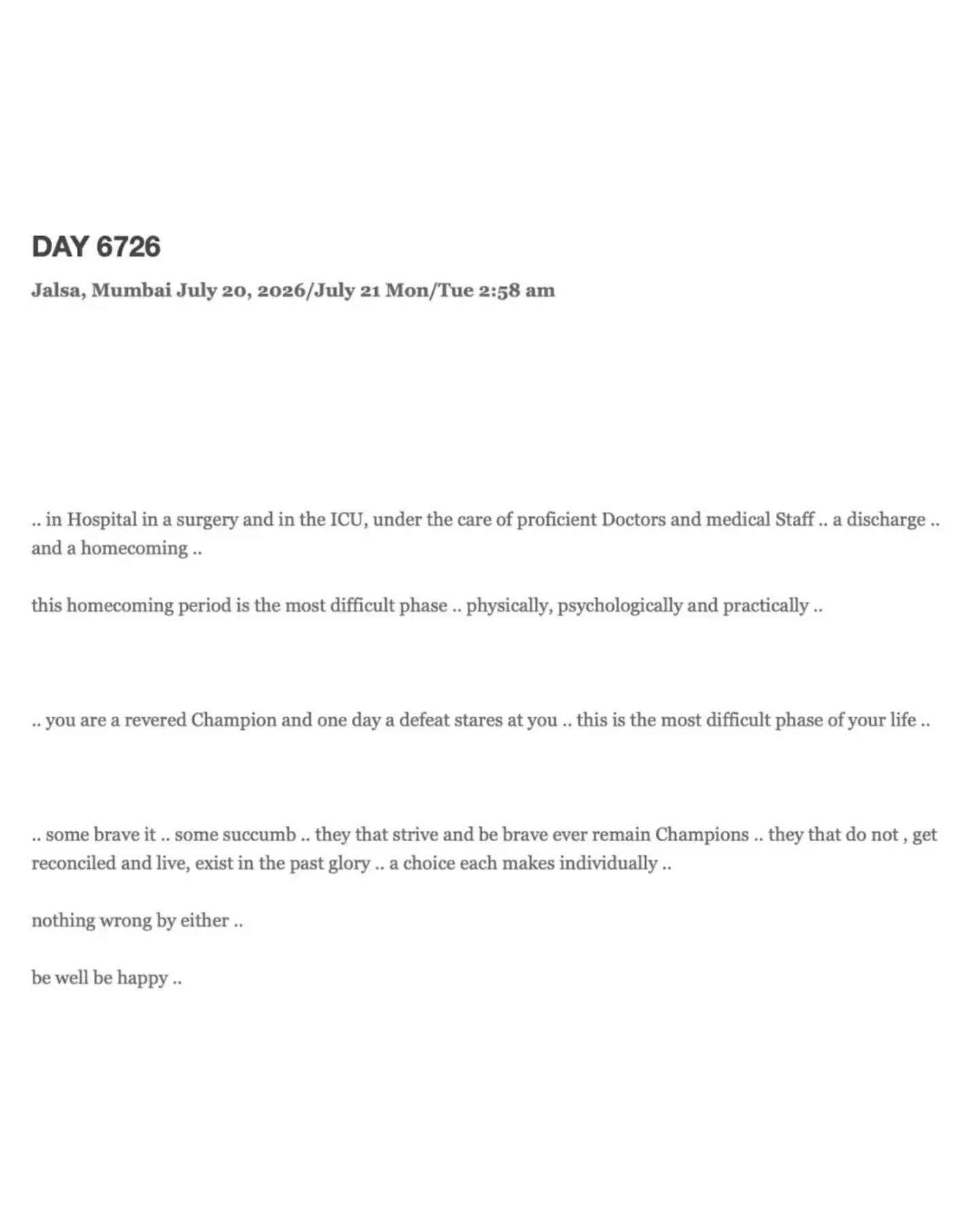amitabh bachchan surgery blog