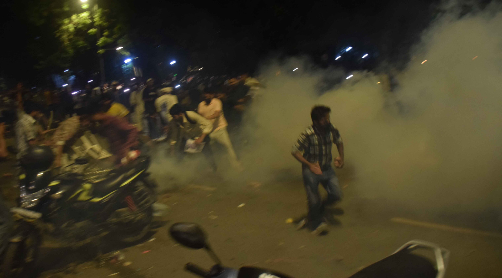 tear gas