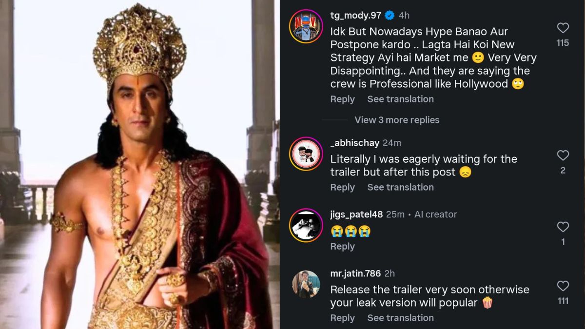 fans react to ramayana trailer postponed
