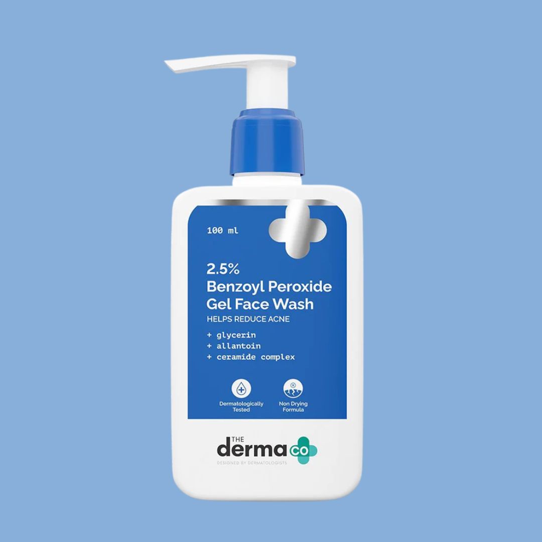 The Derma Co Benzoyl Peroxide Acne Gel Face Wash