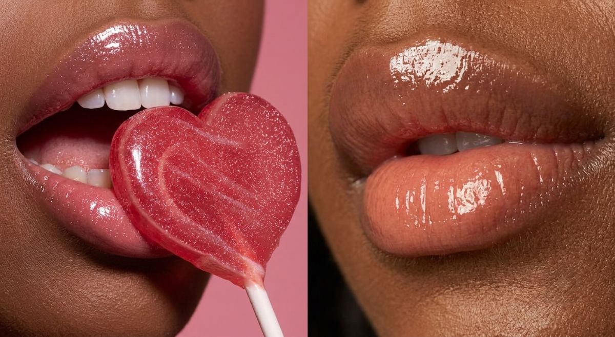 Pink Lipstick gloss
