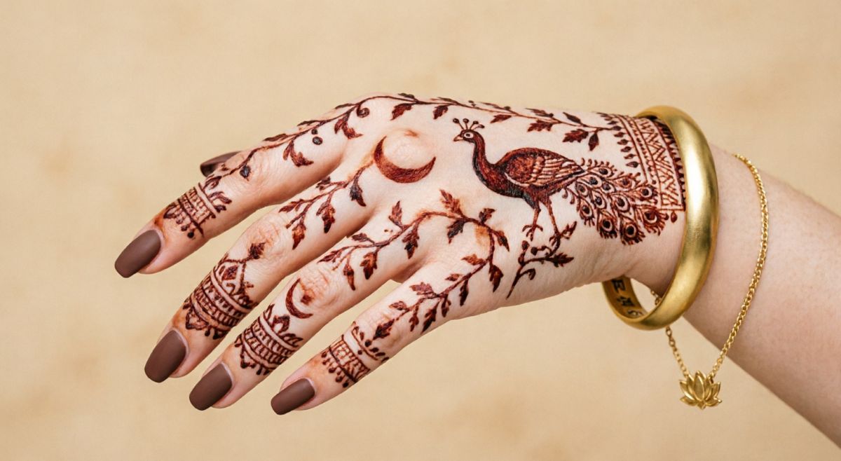 Sawan Inspired Mehndi
