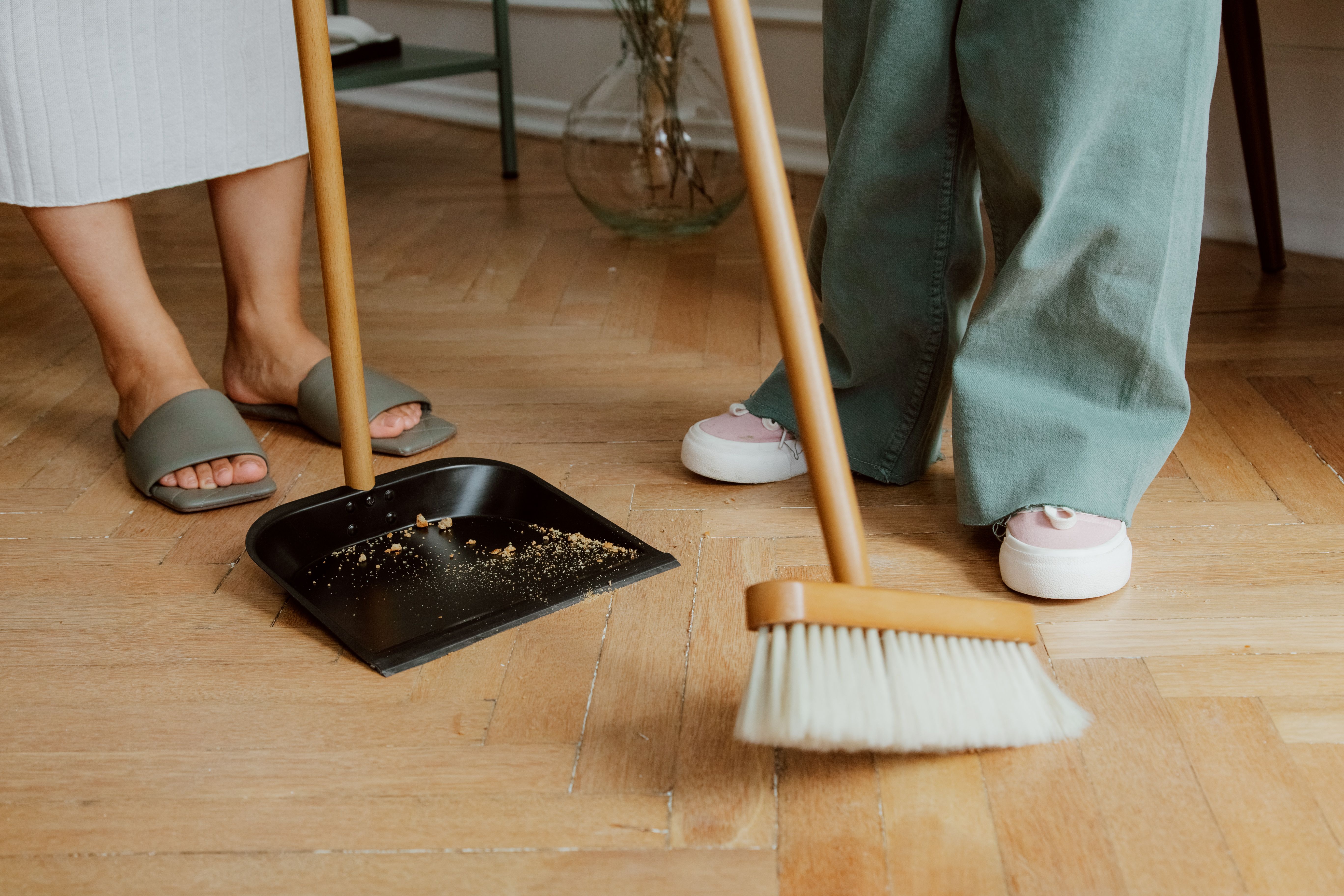 broom placement