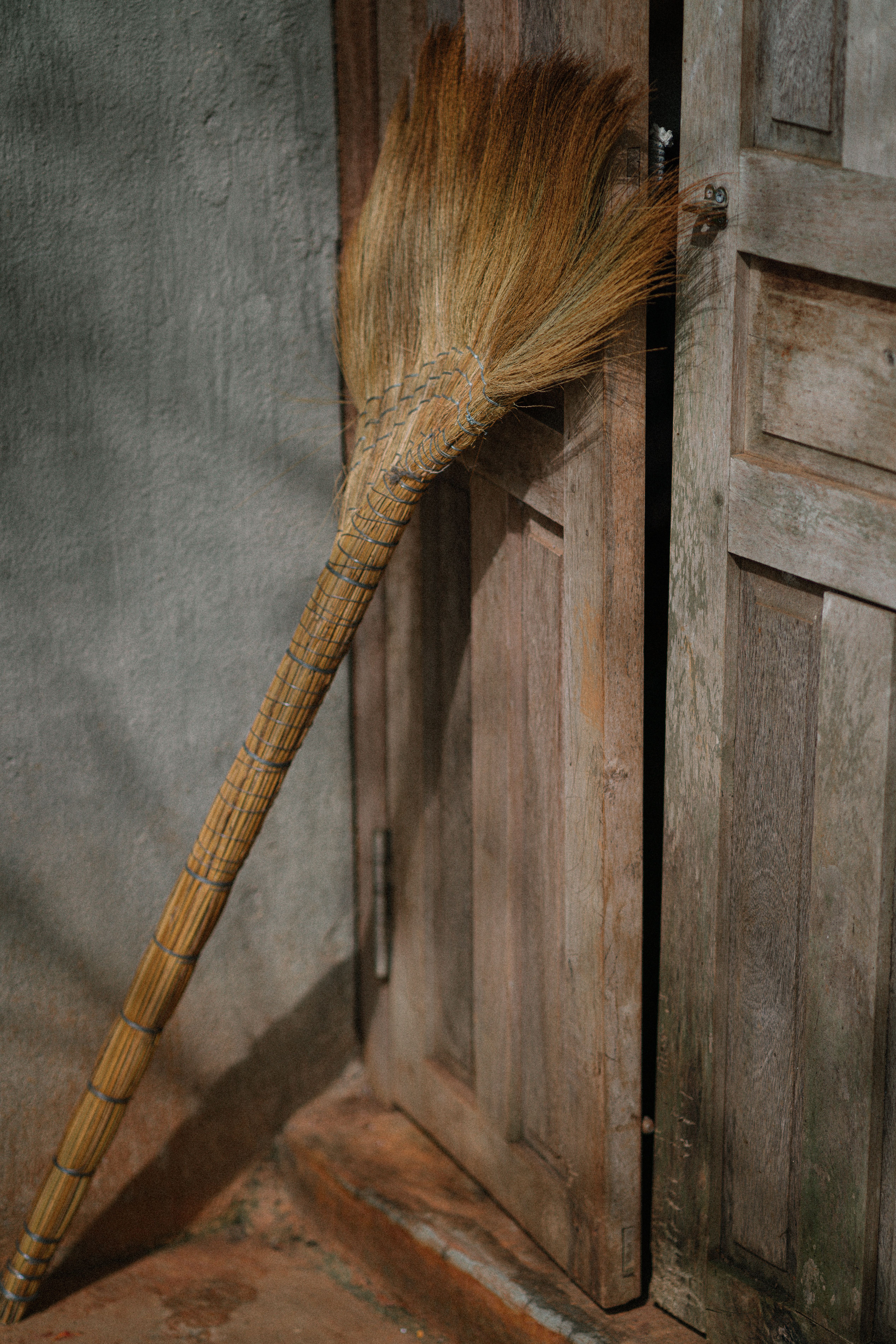 upright broom