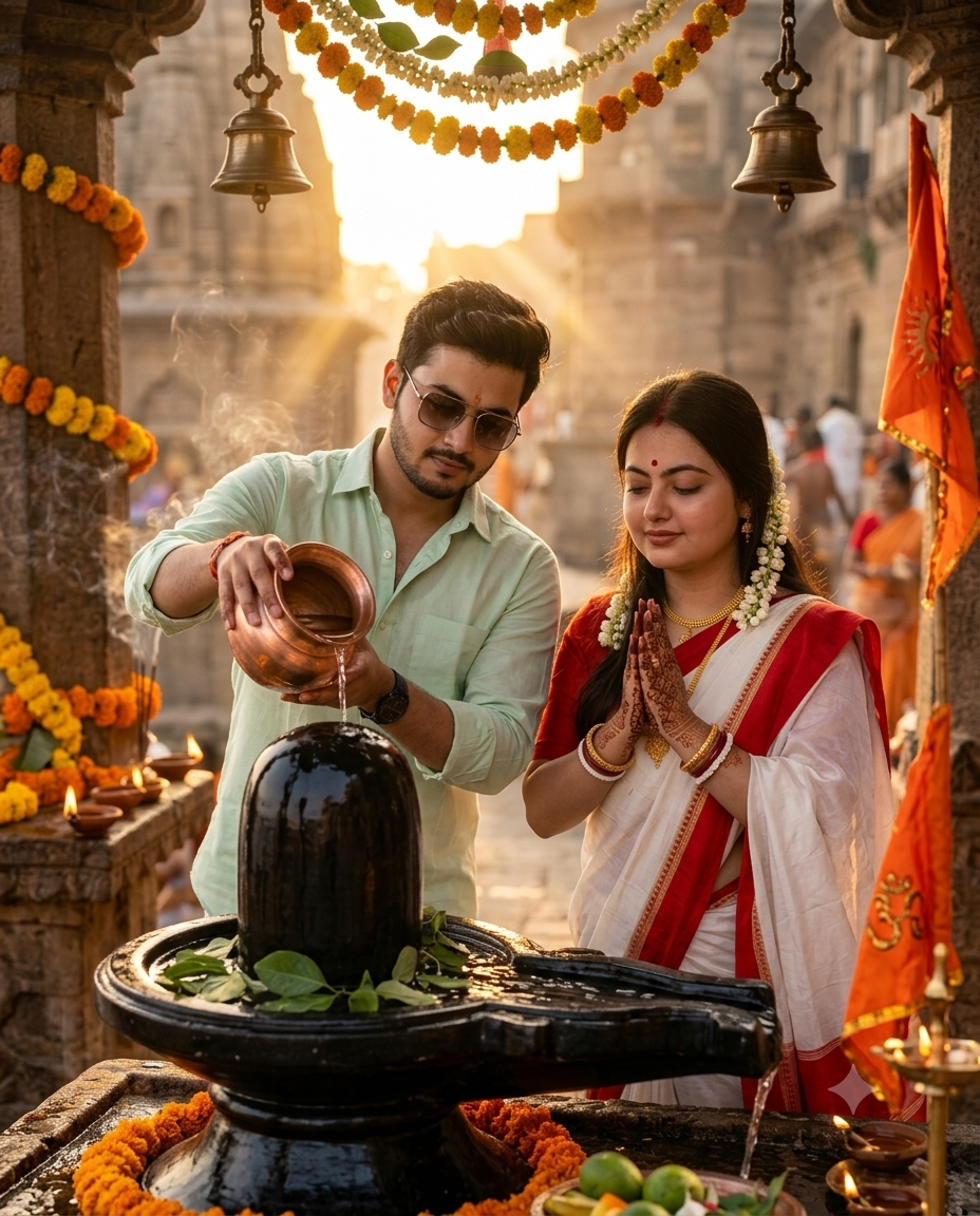 AI Sawan Photo of couple