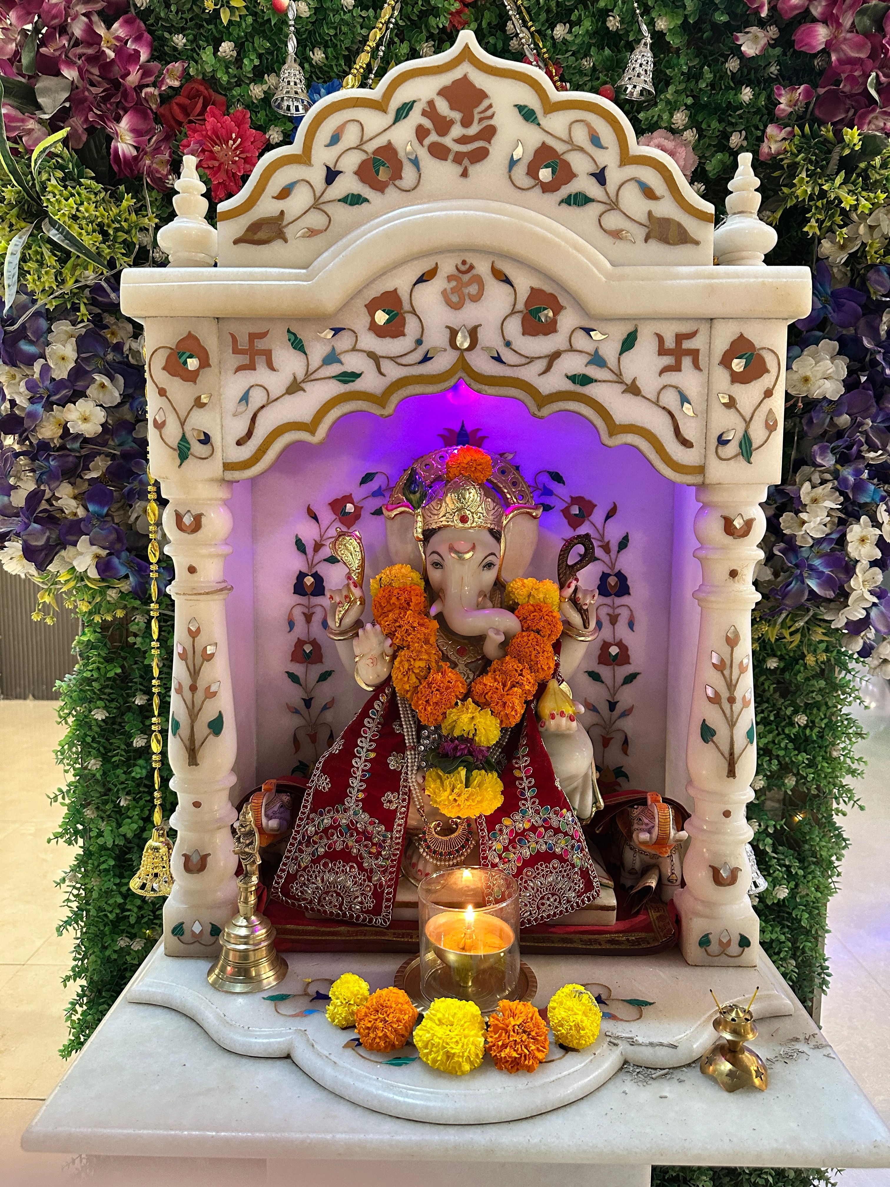 lord ganesha not offered tulsi