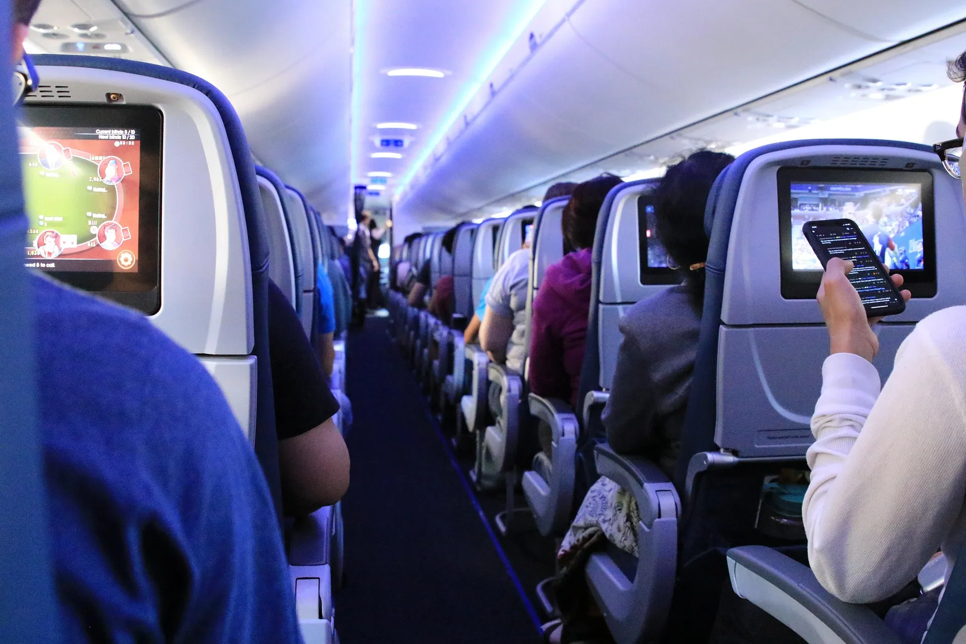 airplane interior