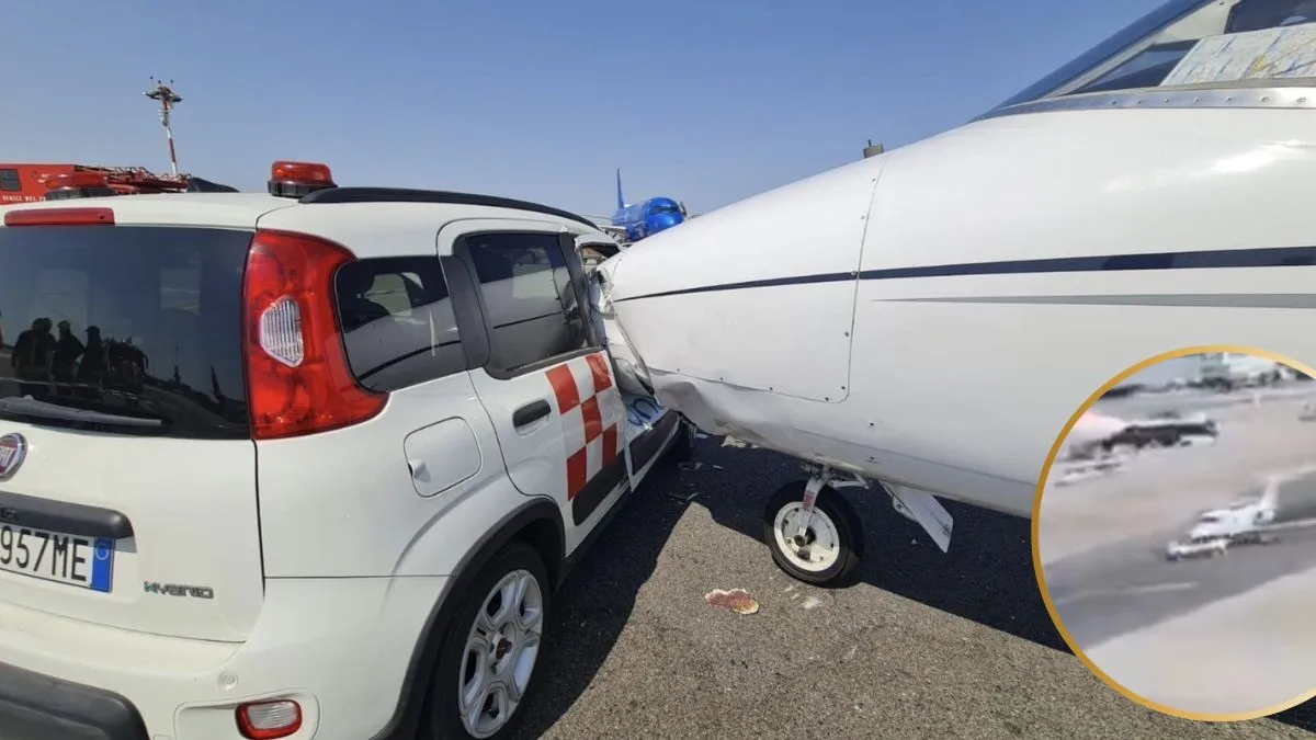 milan airport crash