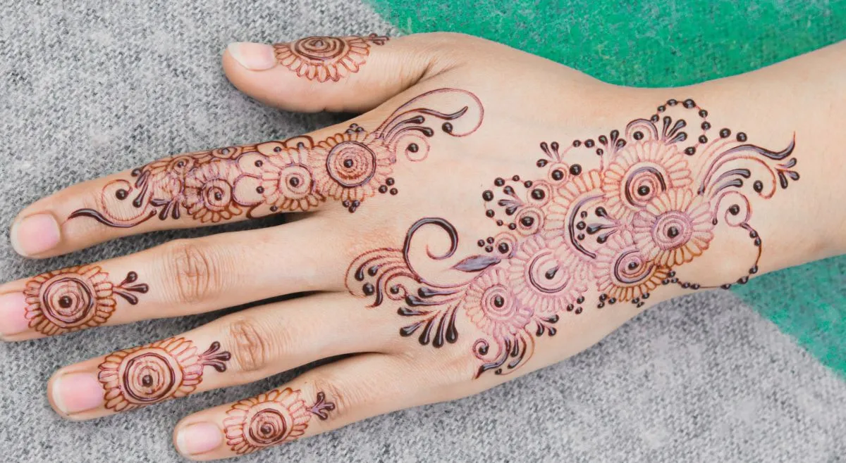 Mandala And Paisley Mehndi