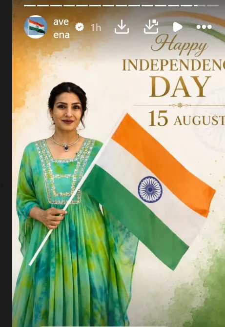 raveena tandon independence day 2026