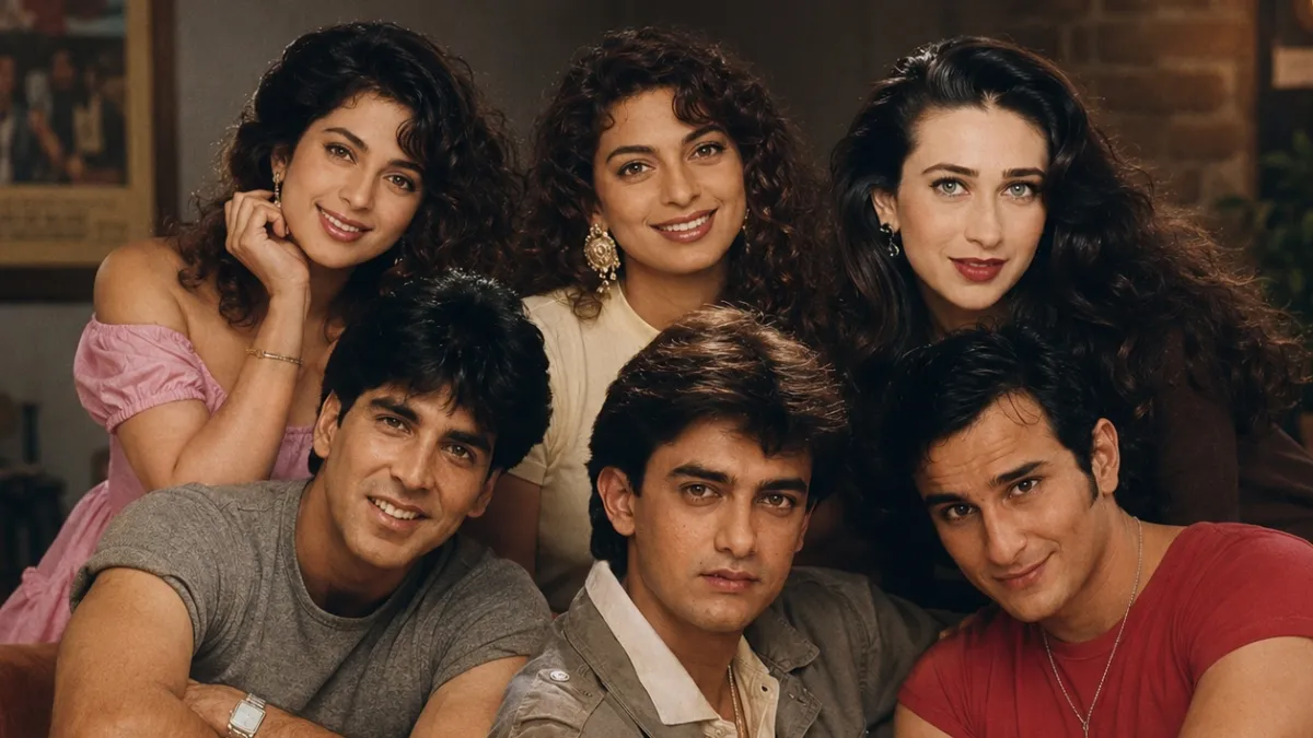 Indian actors as FRIENDS cast