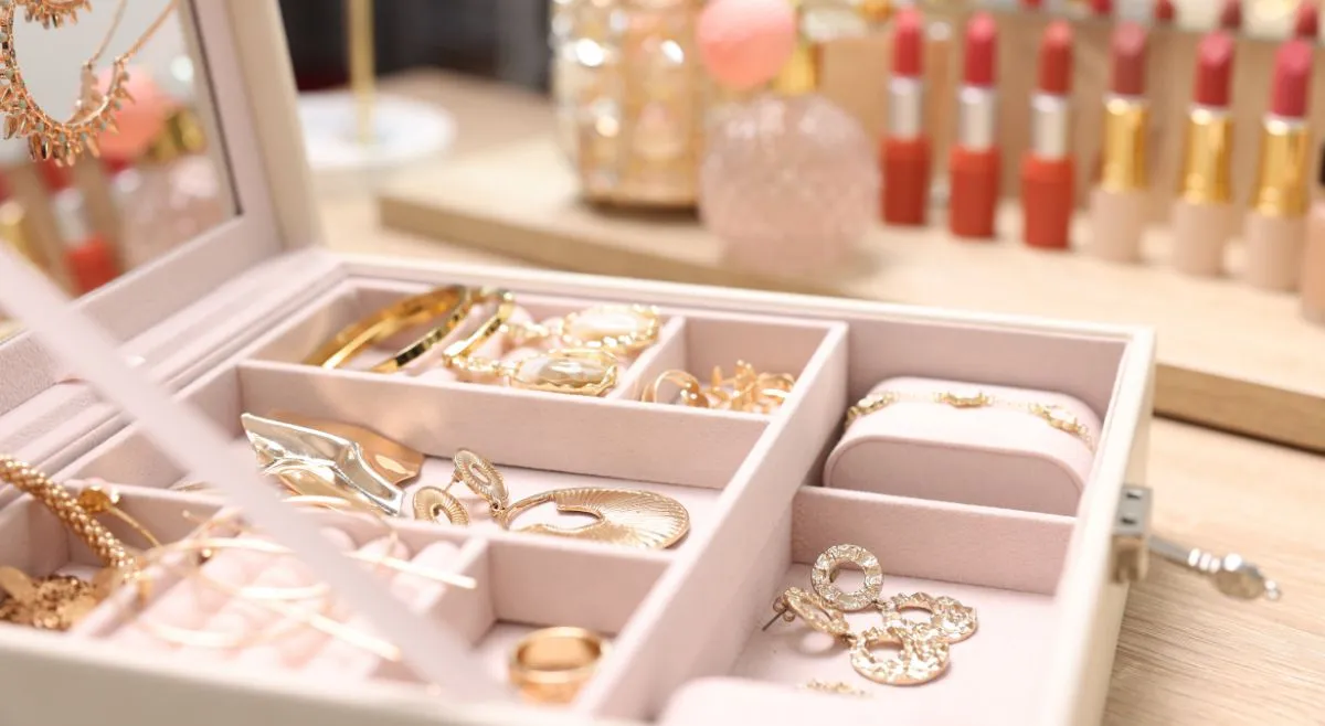 Organiser Box For Makeup And Jewellery