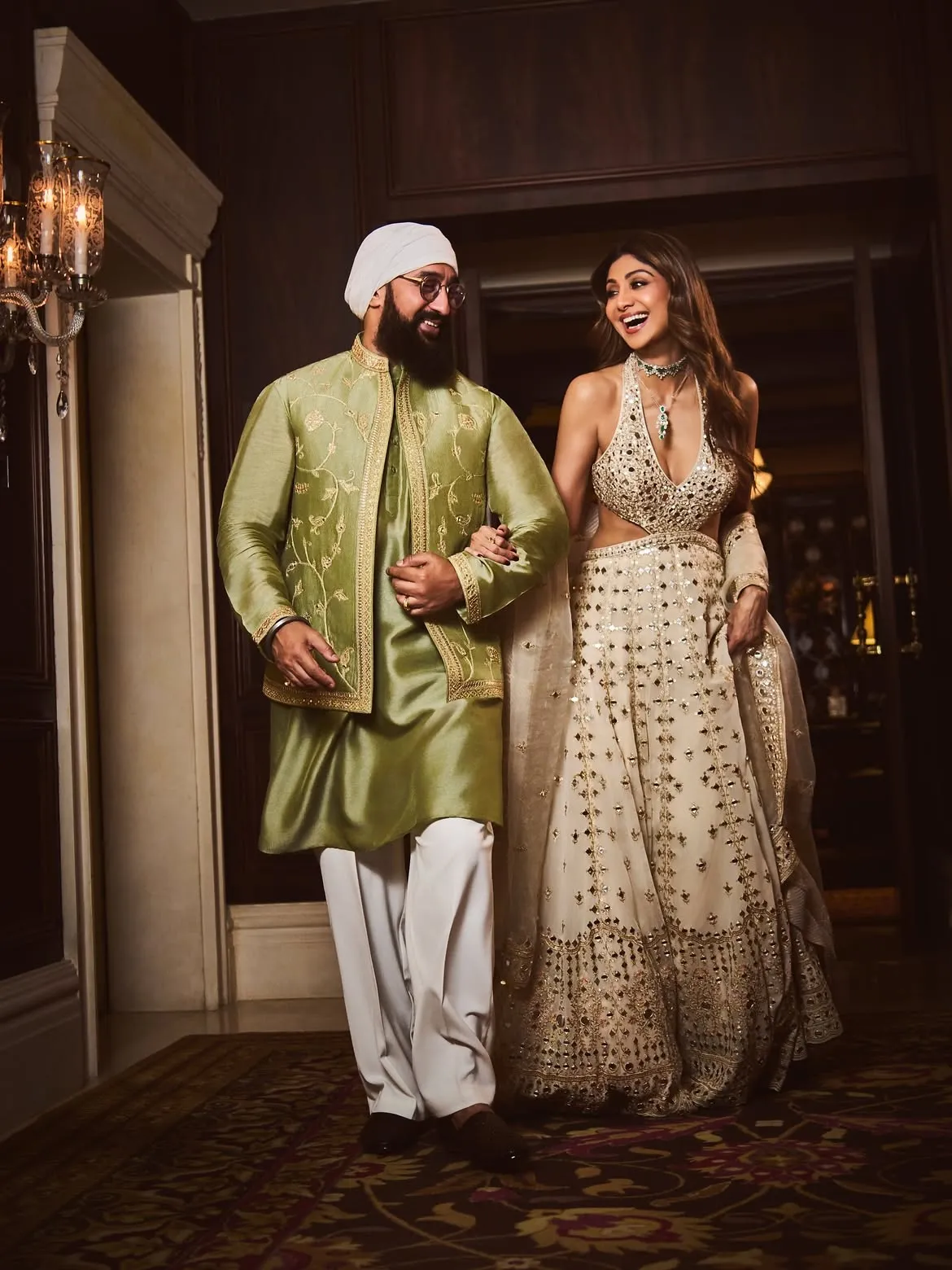 Raj Kundra and Shilpa Shetty