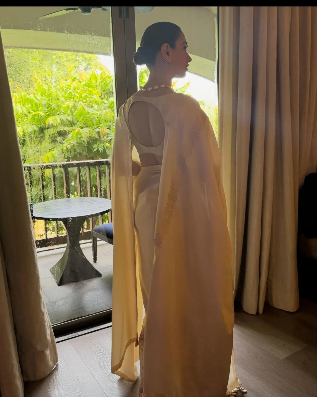 modern kerala saree look