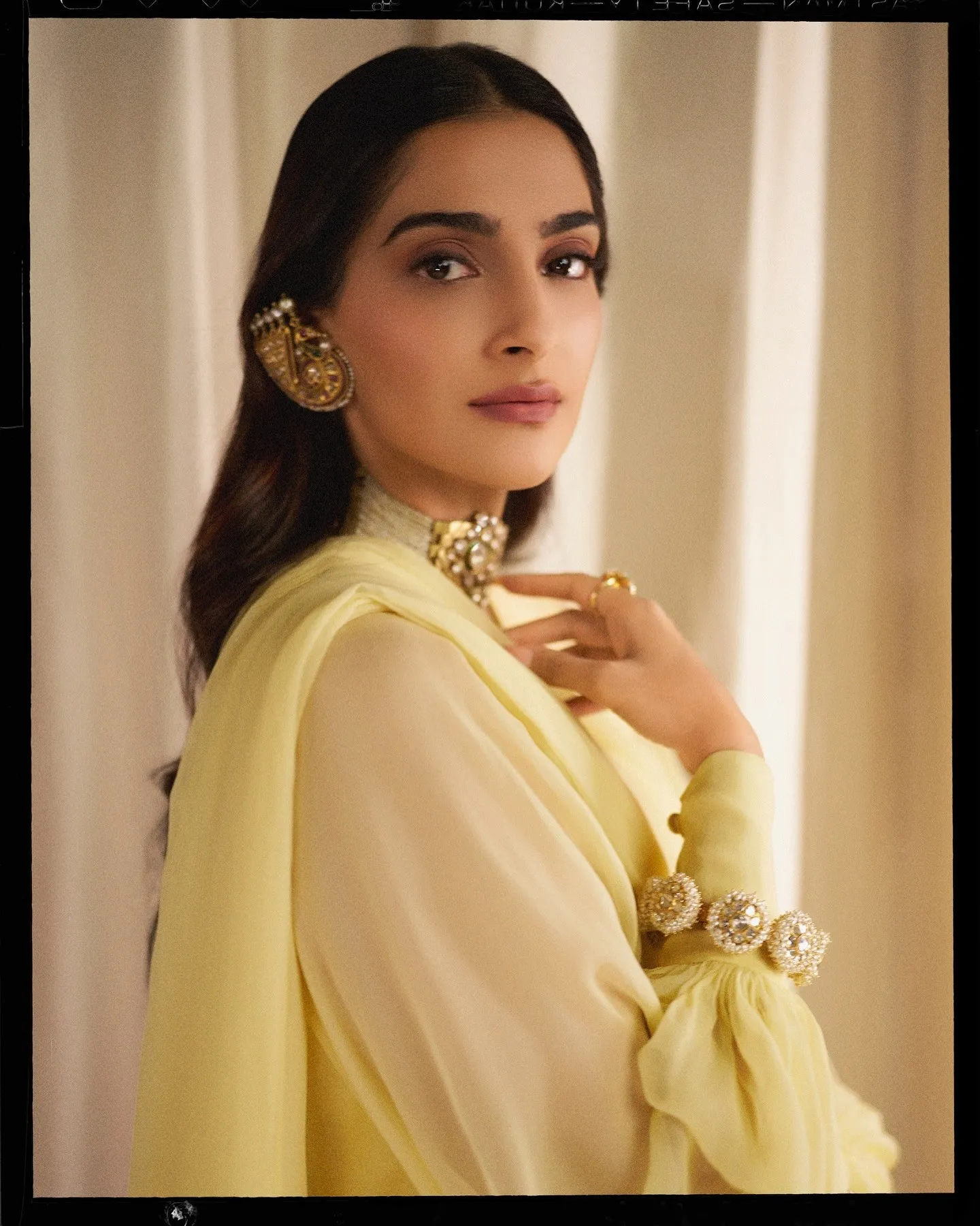 butter yellow suit