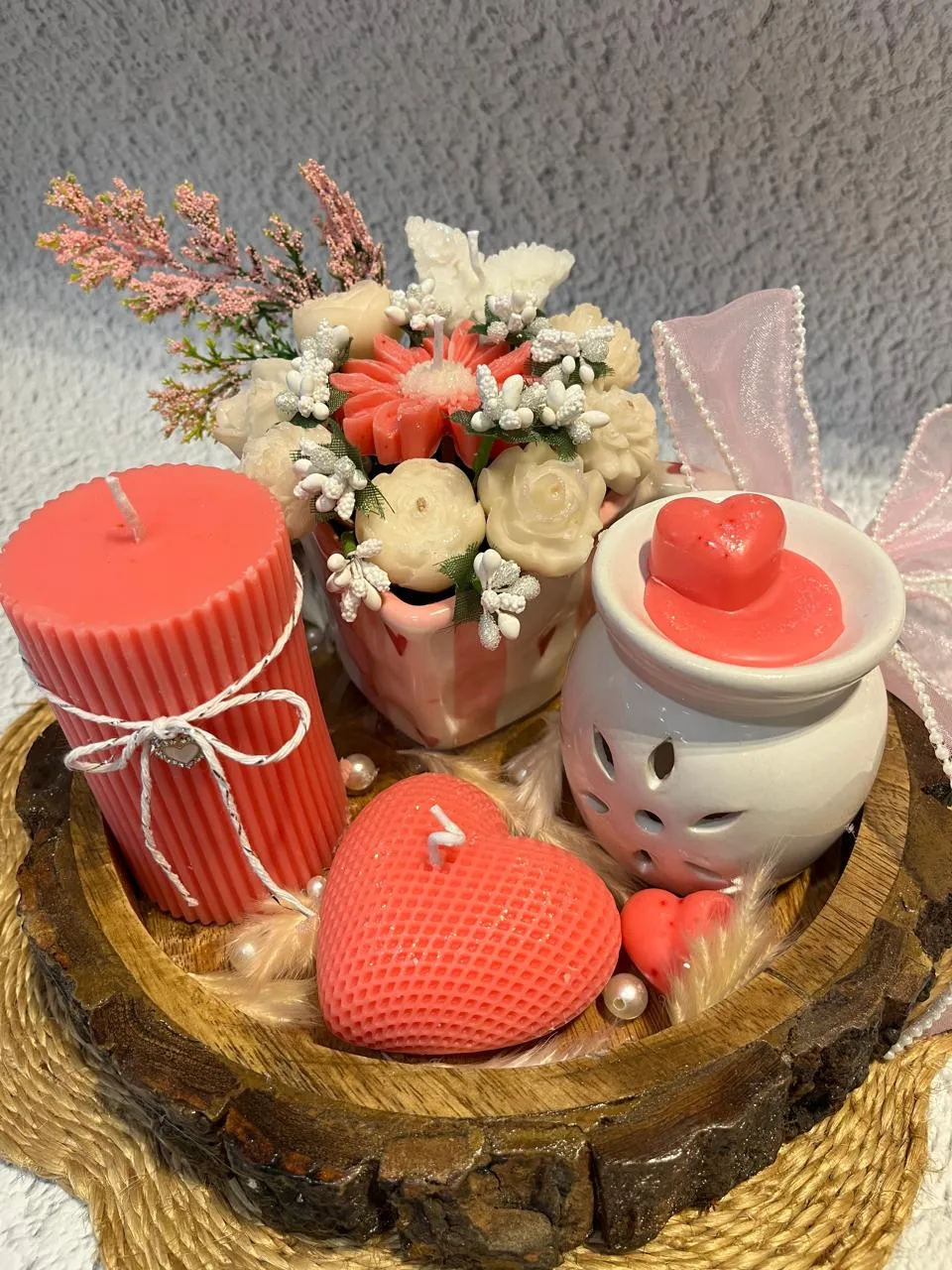candles home decor gift for rakhi