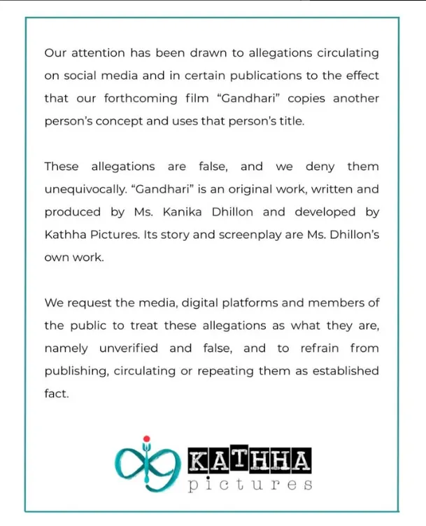 Gandhari controversy