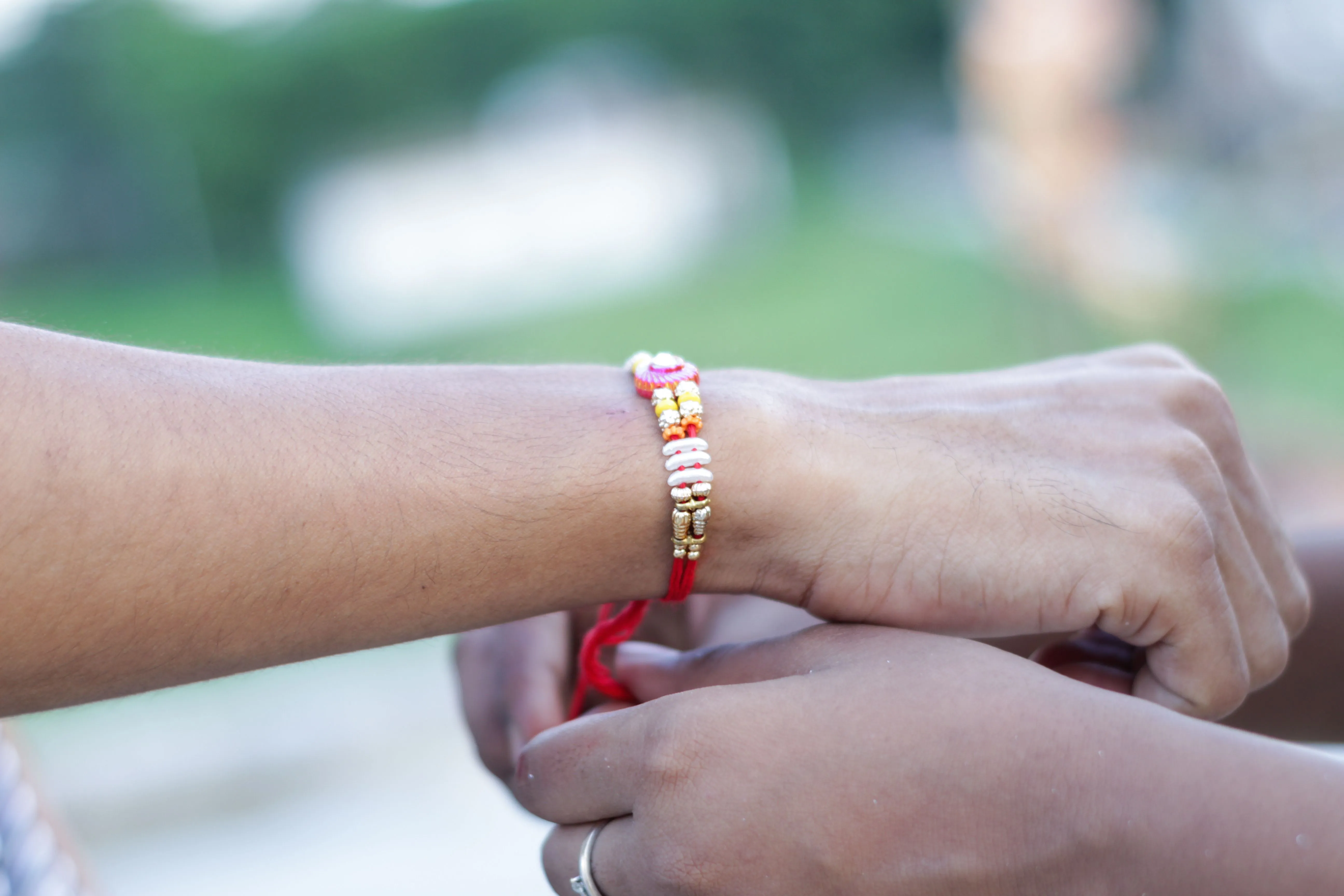 rakhi tying ceremony
