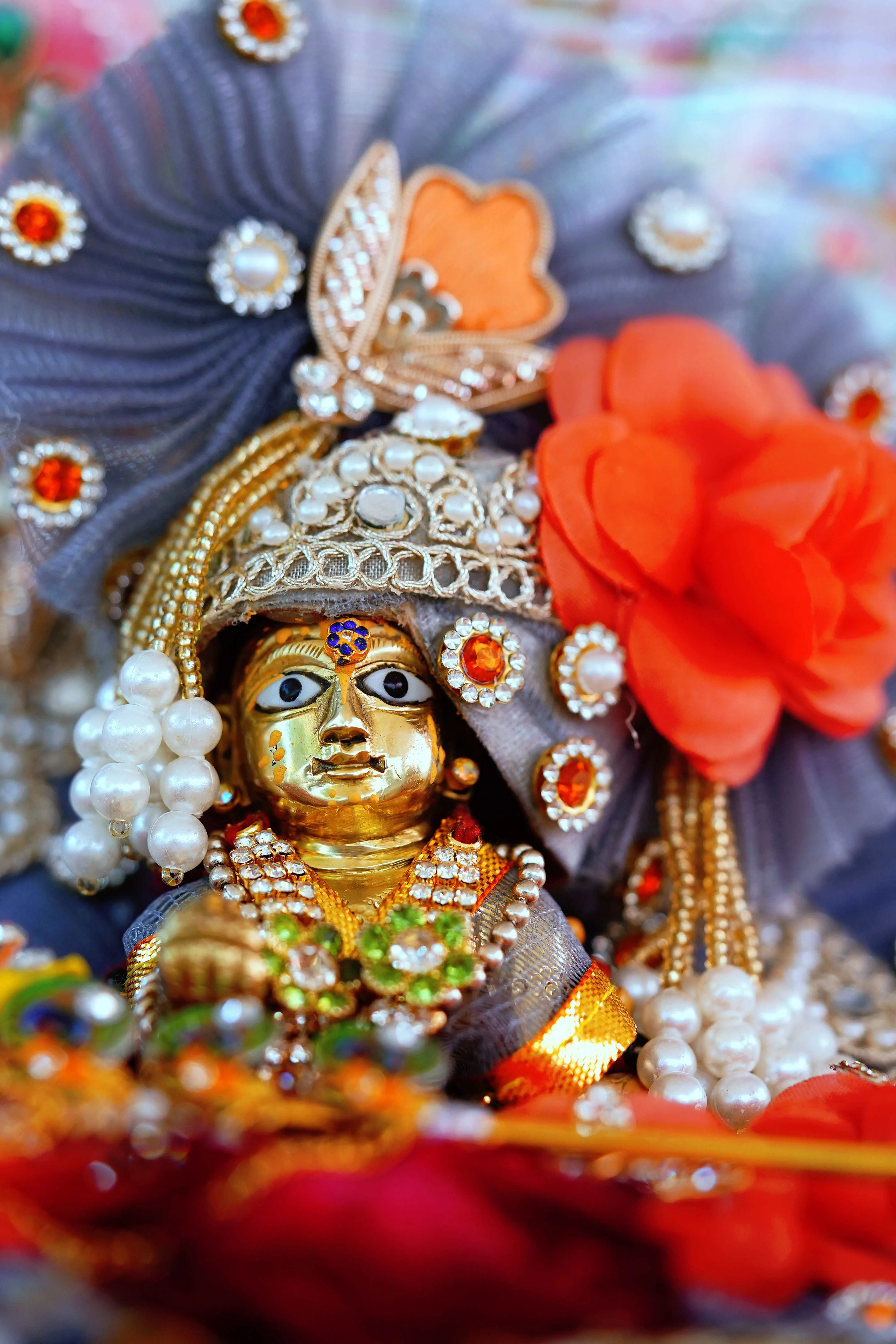 krishna on jhula