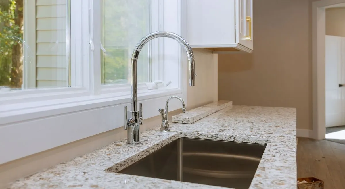 Granite Undermount Sink For A Modern Kitchen