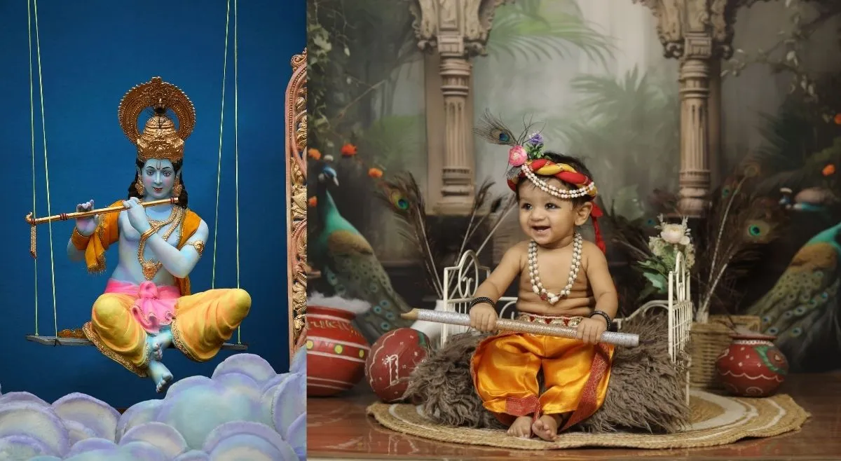 Create A Compact Krishna Jhula Corner