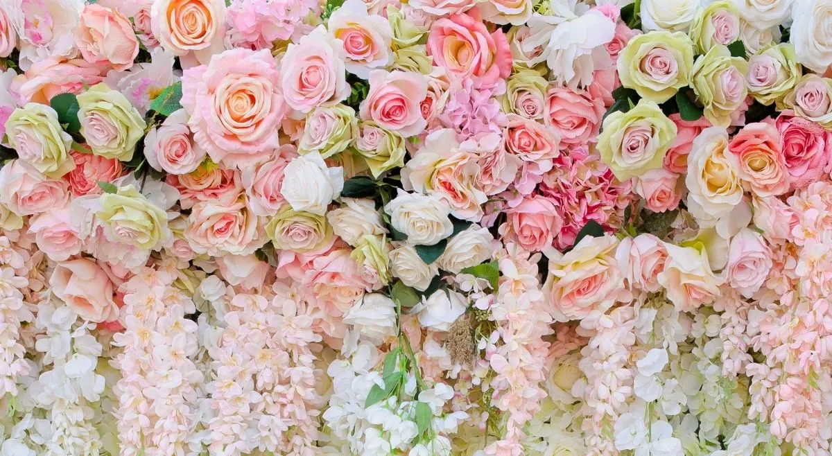 Make A Simple Flower Backdrop