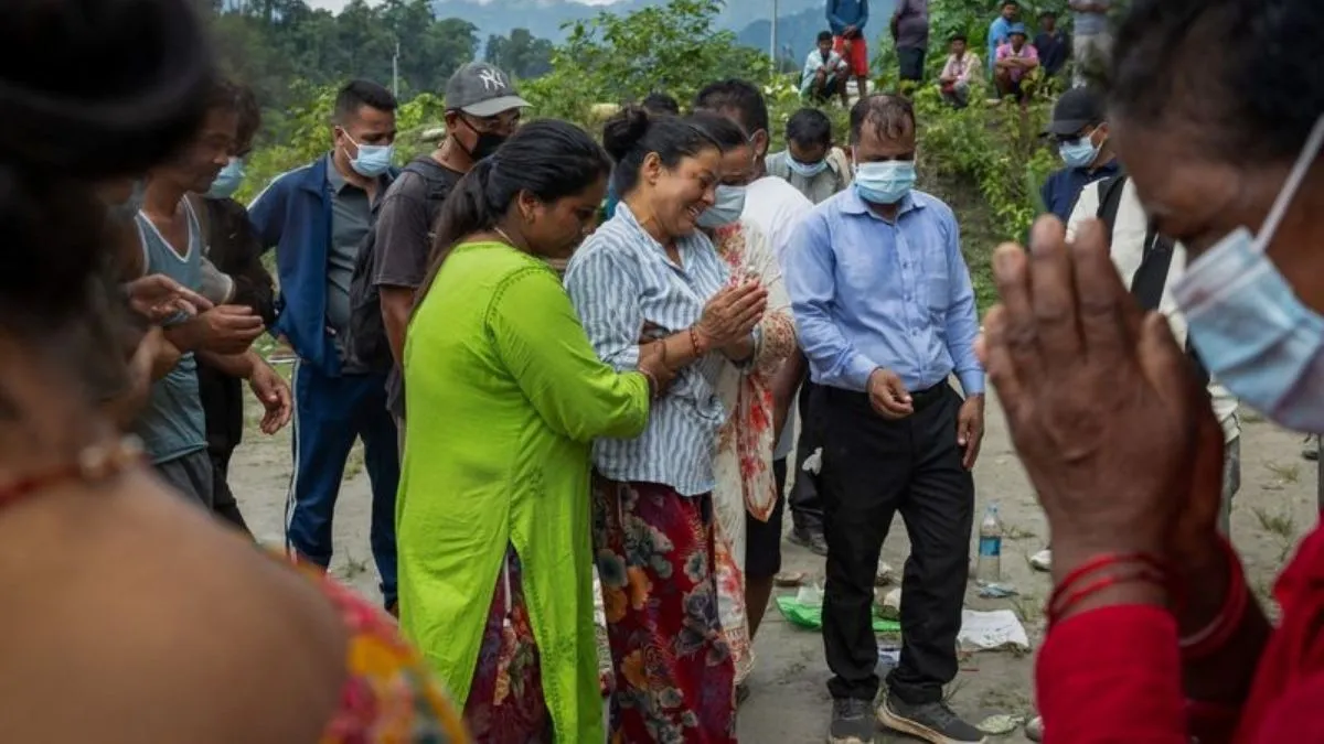 mother lost son in nepal floods