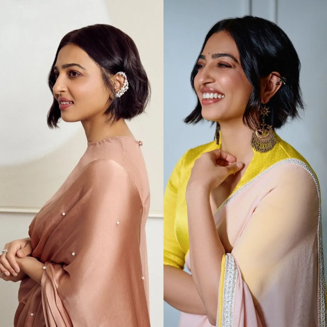 Textured Short Hair With Statement Accessories
