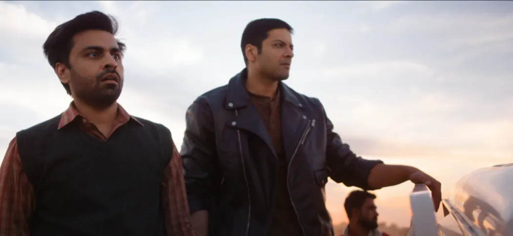 Ali Fazal and Jitendra Kumar Mirzapur