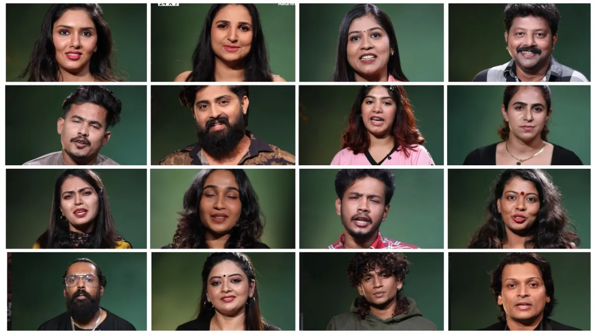 Bigg Boss Malayalam Season 8 confirmed contestants