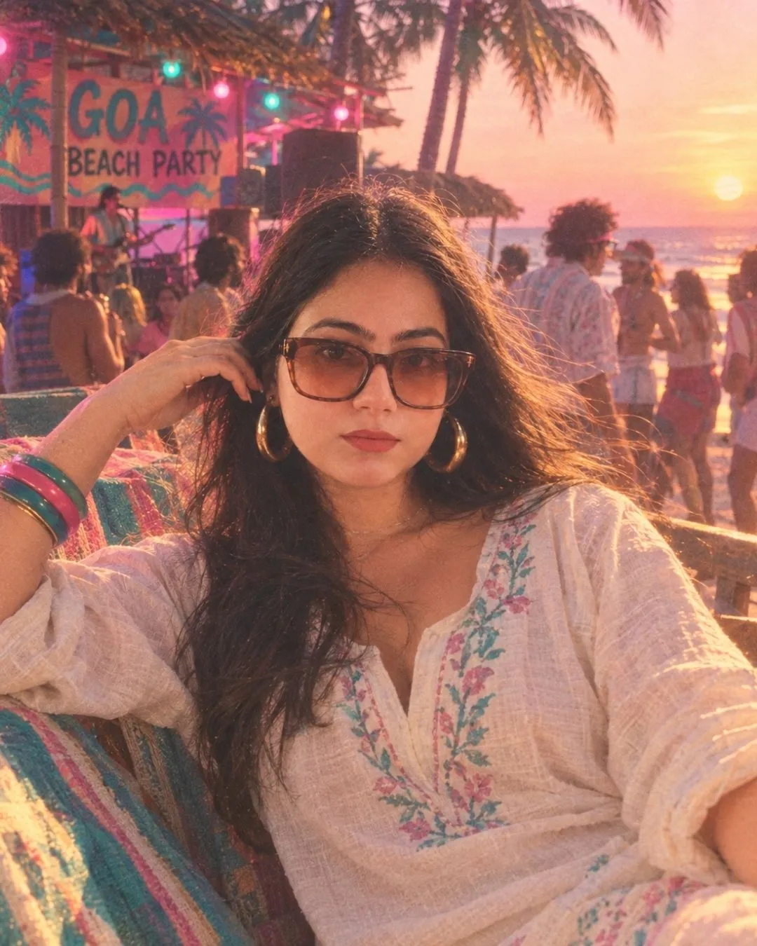 Goa beach party feel