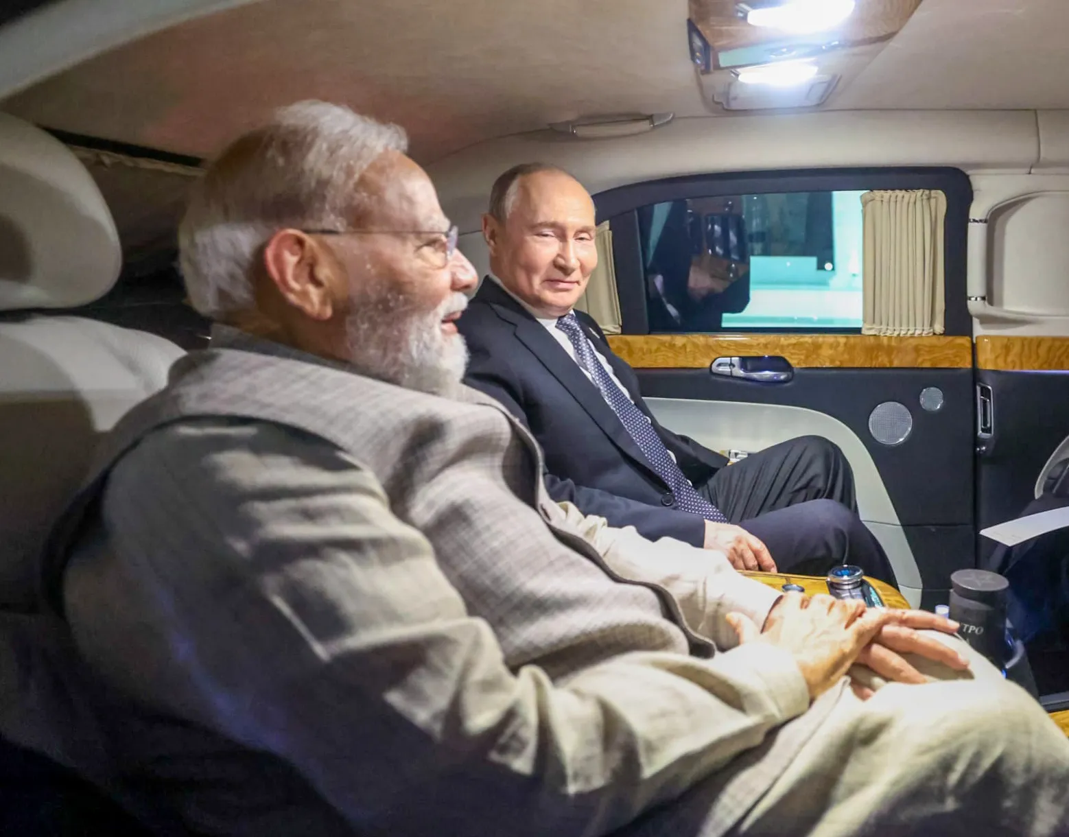 pm modi putin car