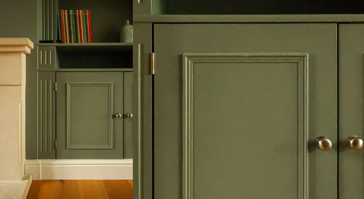 Built In Bookshelf With Hidden Storage