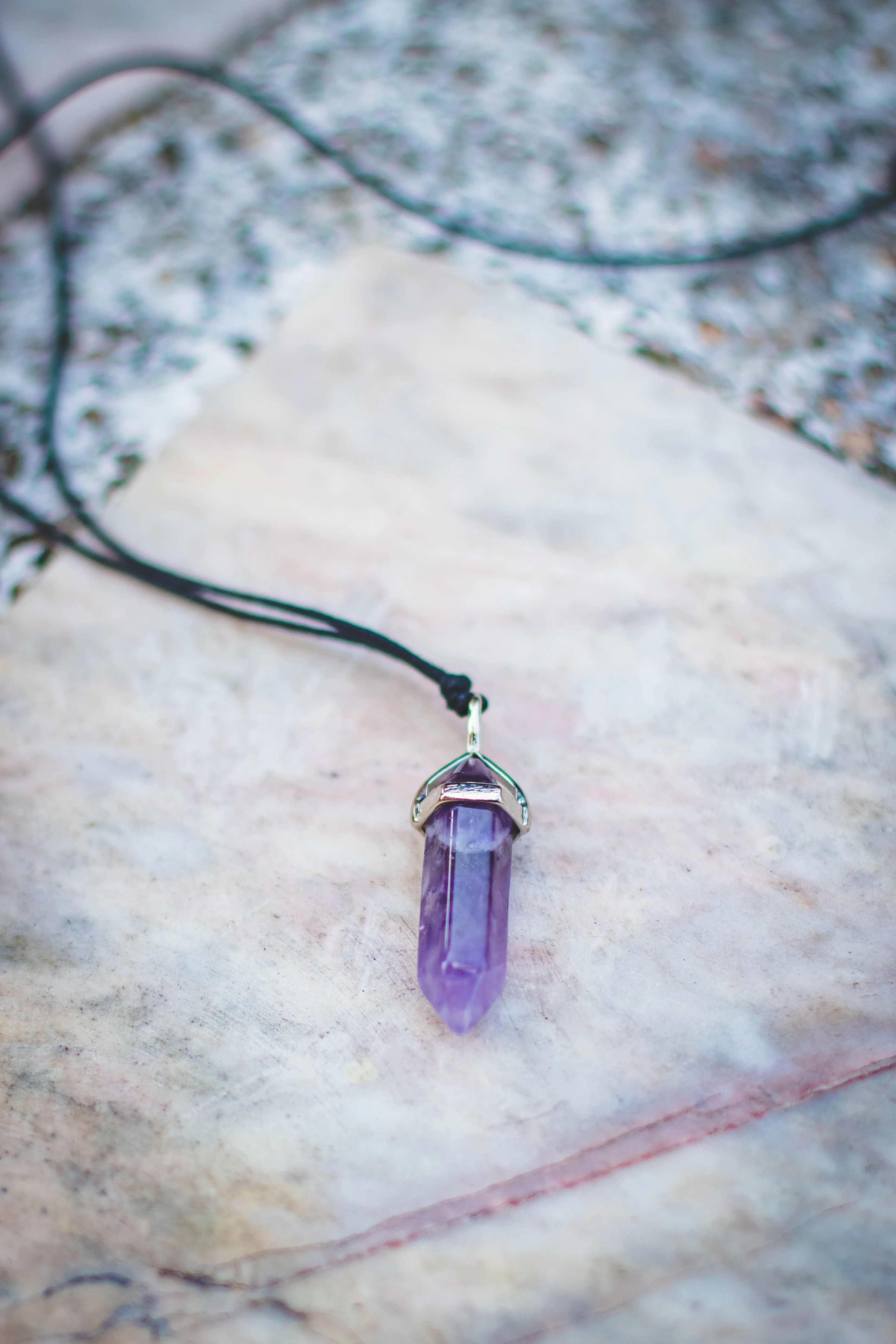 amethyst pendant