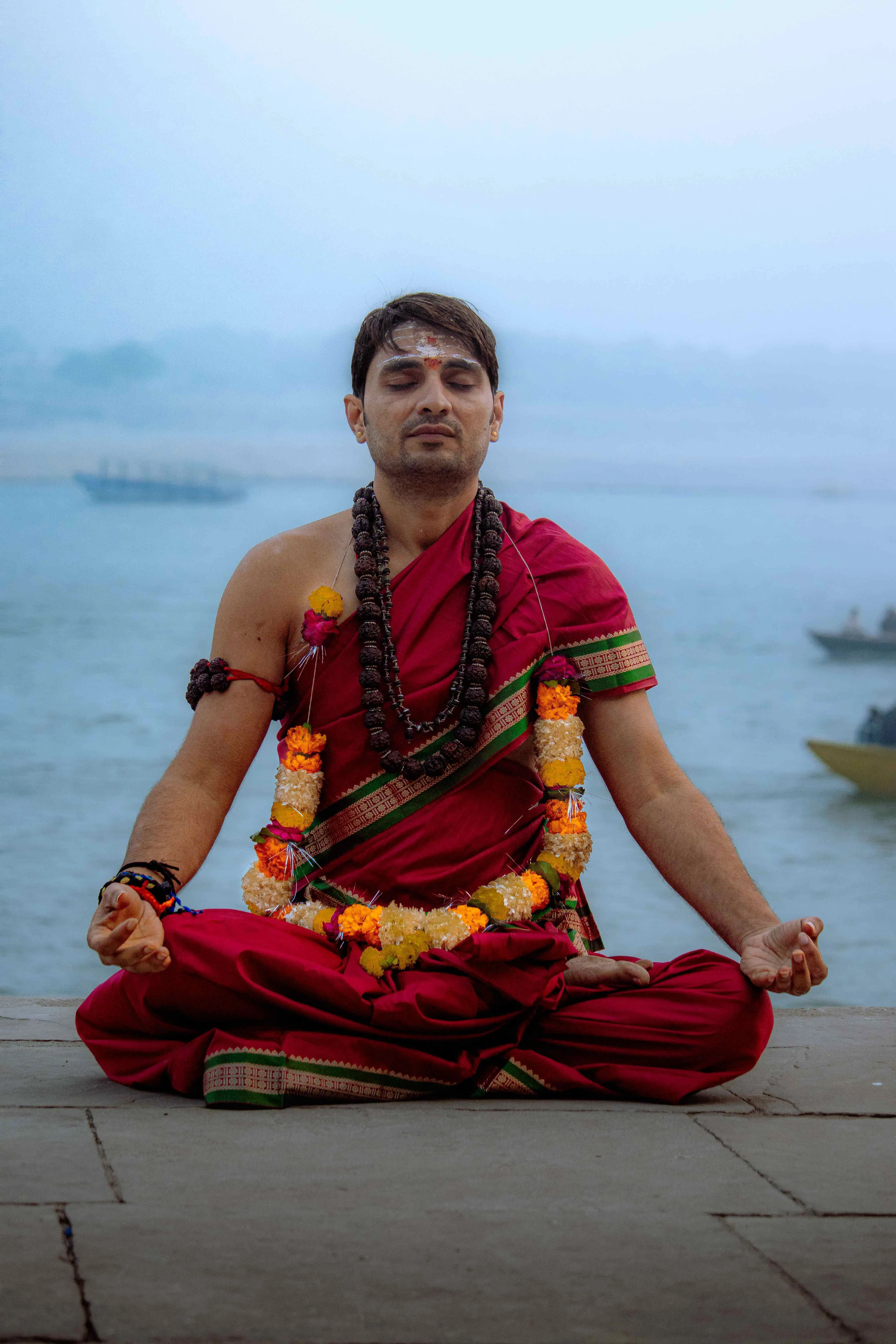 mantra chanting by yogi