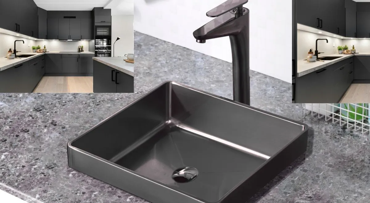 Minimalist Square Basin
