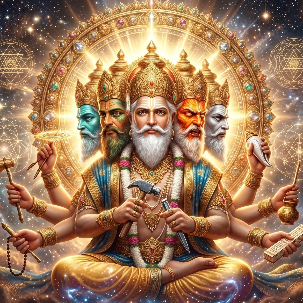 Vishwakarma is visualised