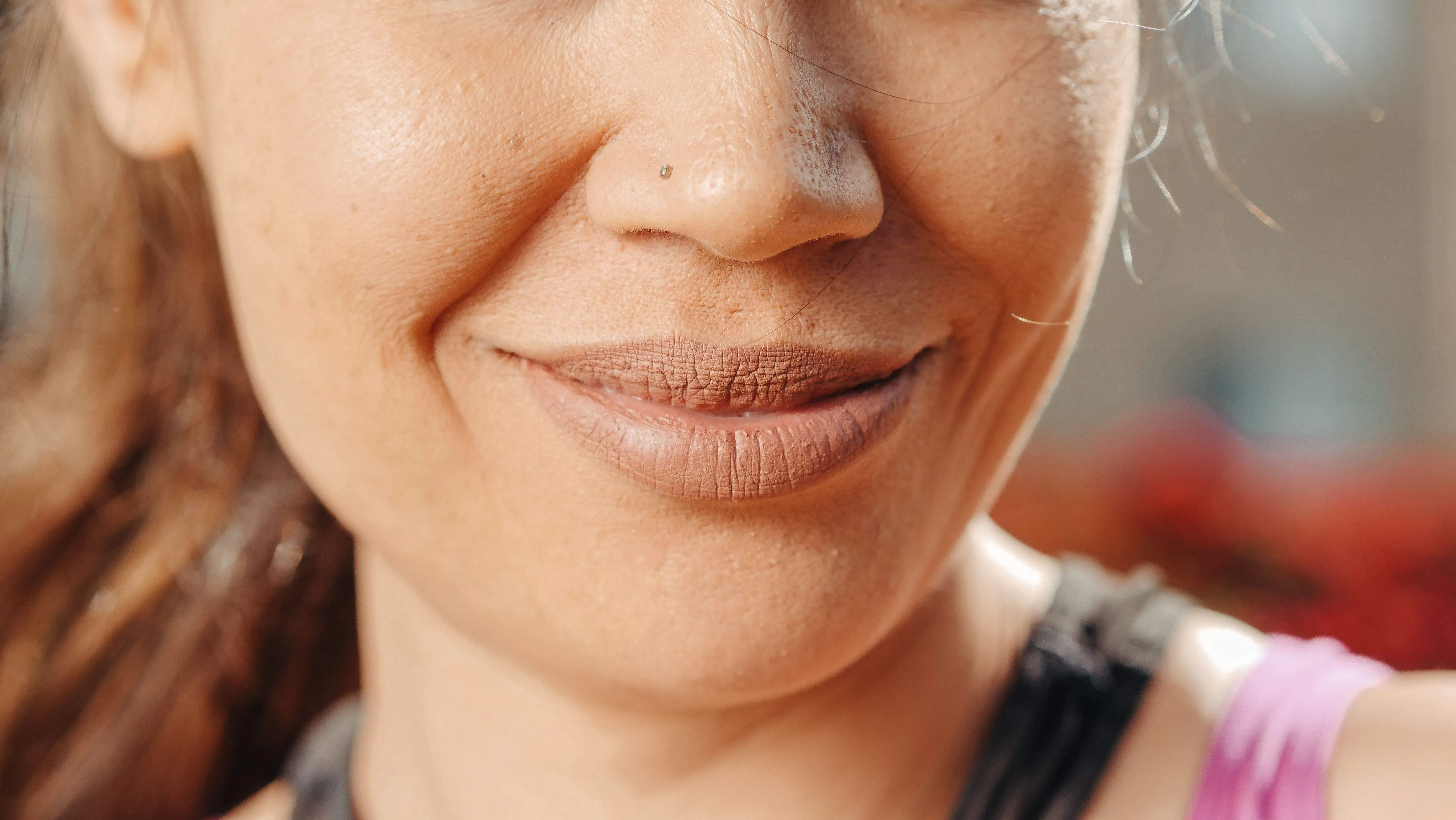 mole on the nose