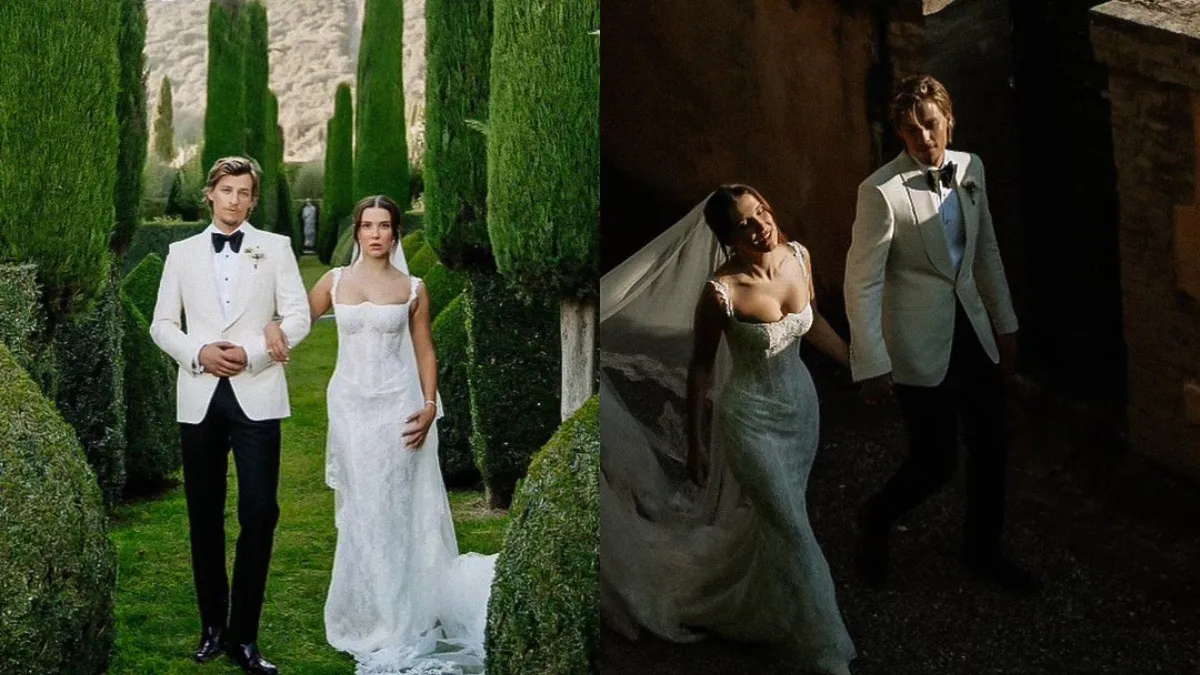 Millie Bobby Brown wedding photo