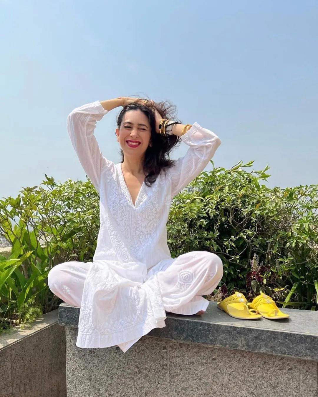 Actress in cotton kurti