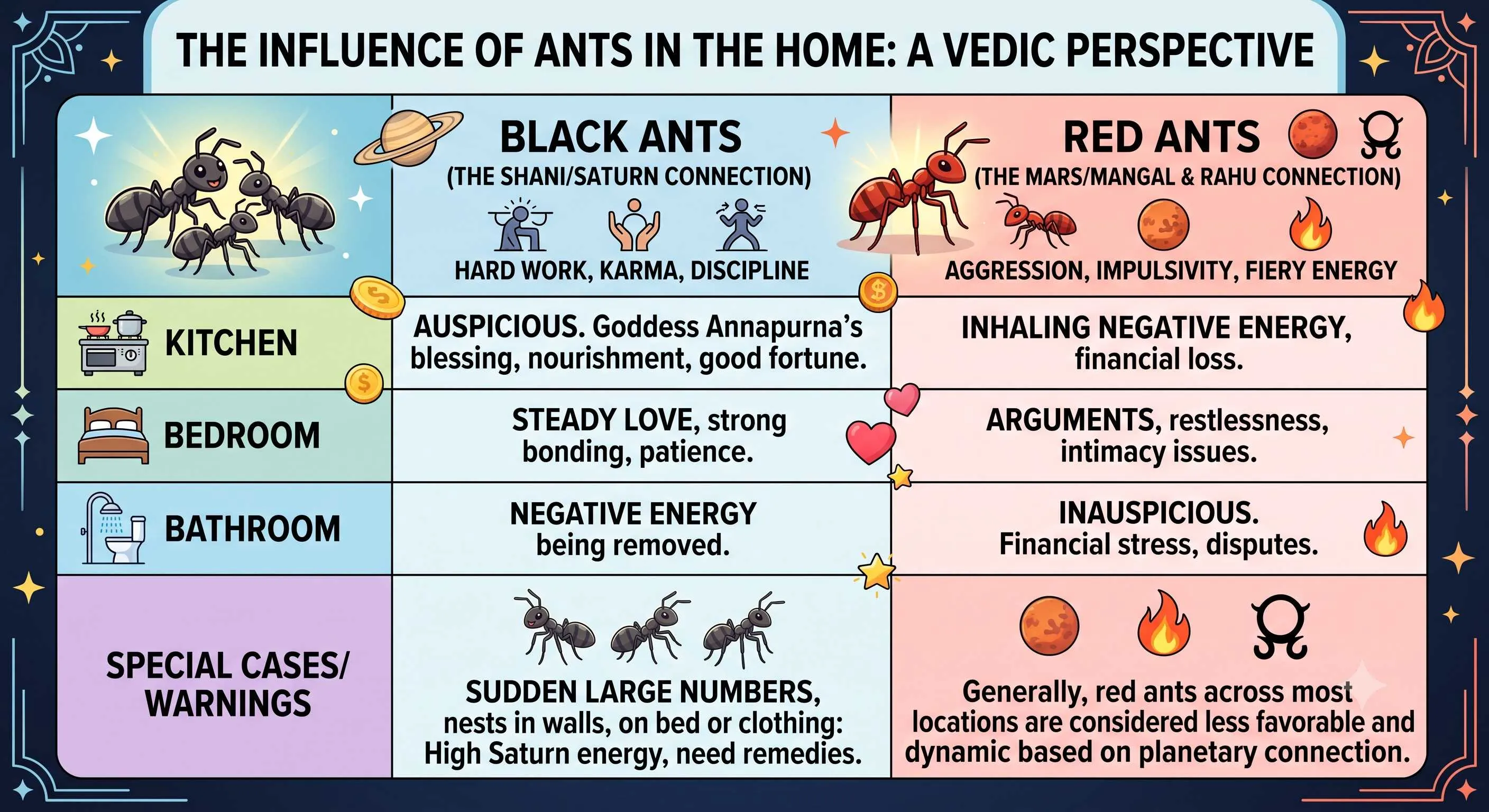 red vs black ant