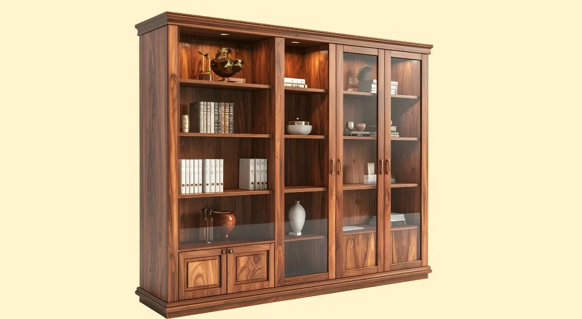 Glass Door Bookcase