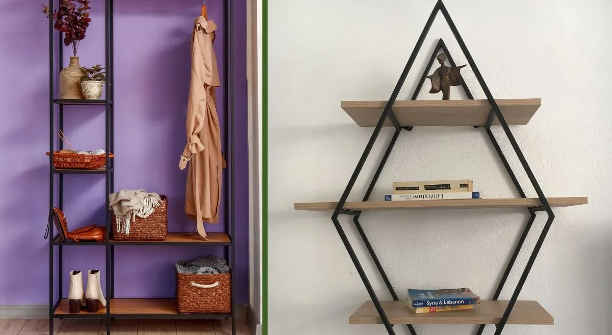 Tension Rod Shelf