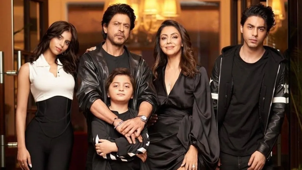 Shah Rukh Khan family photo
