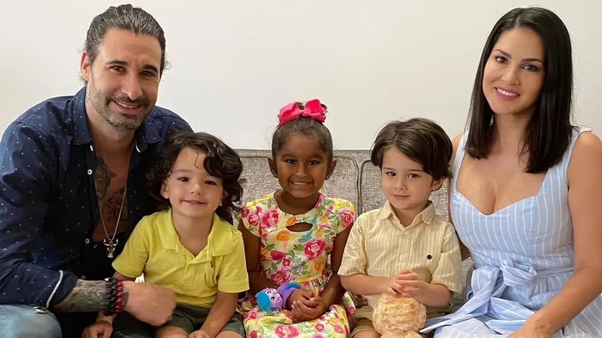 Sunny Leone IVF twins