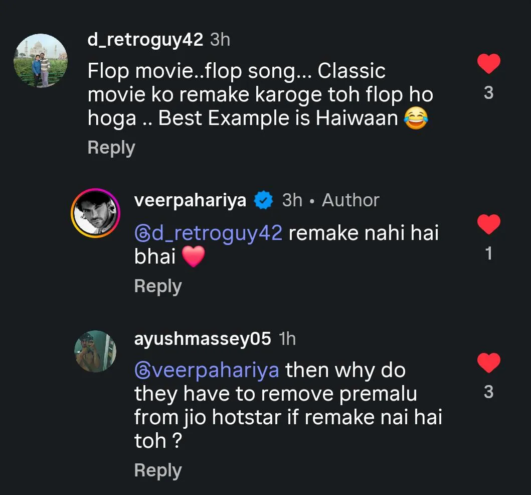 Veer Pahariya statement